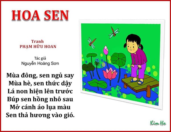 Thơ hoa sen - Nguyễn Hoàng Sơn